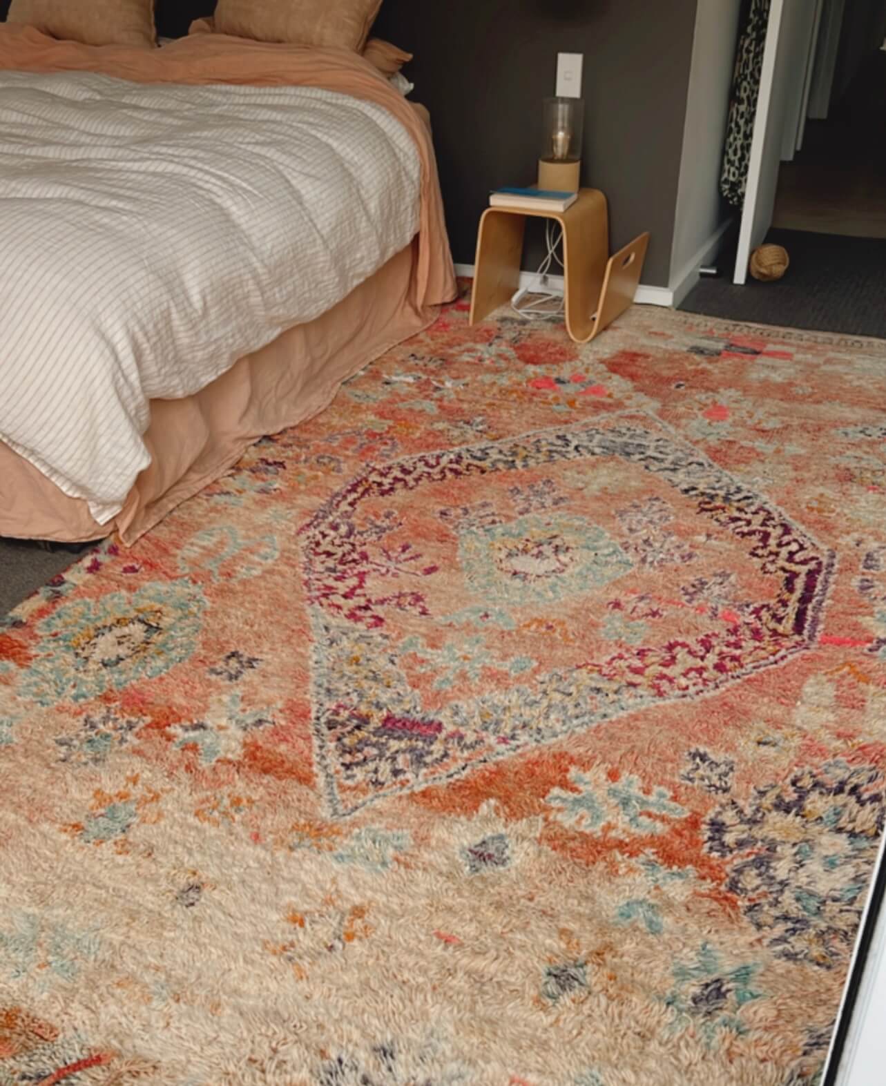 Vintage Moroccan Boujaad Rug // Lilawil