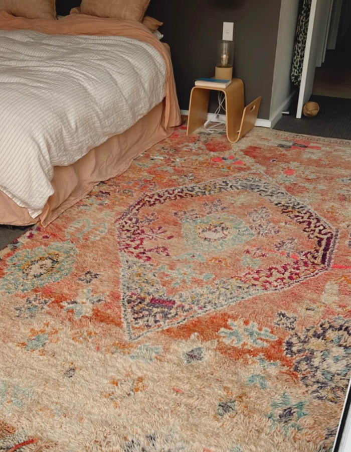 Vintage Moroccan Boujaad Rug // Lilawil