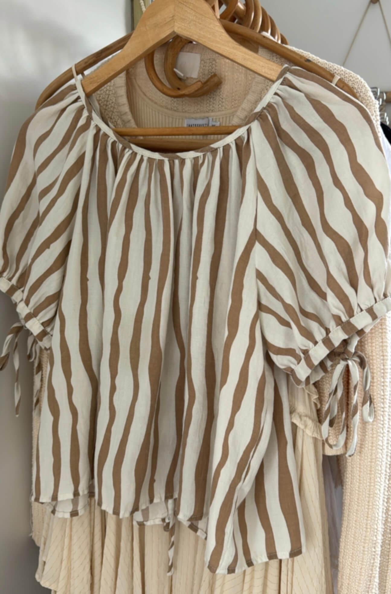 PETAL + PUP // Maggie Tie-Back Blouse // Medium