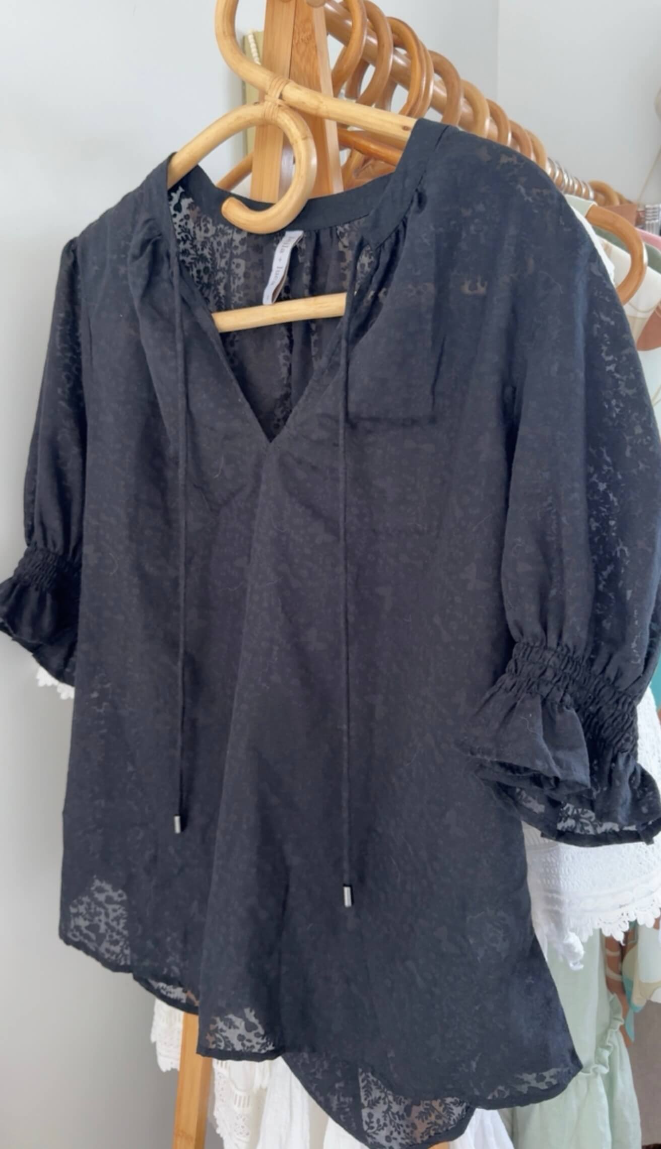 LEILA & LUCA // Butterfly Blouse // Size 12