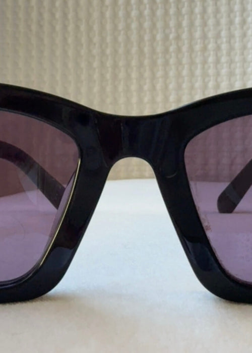 KAREN WALKER // Spellbound Sunglasses // Black