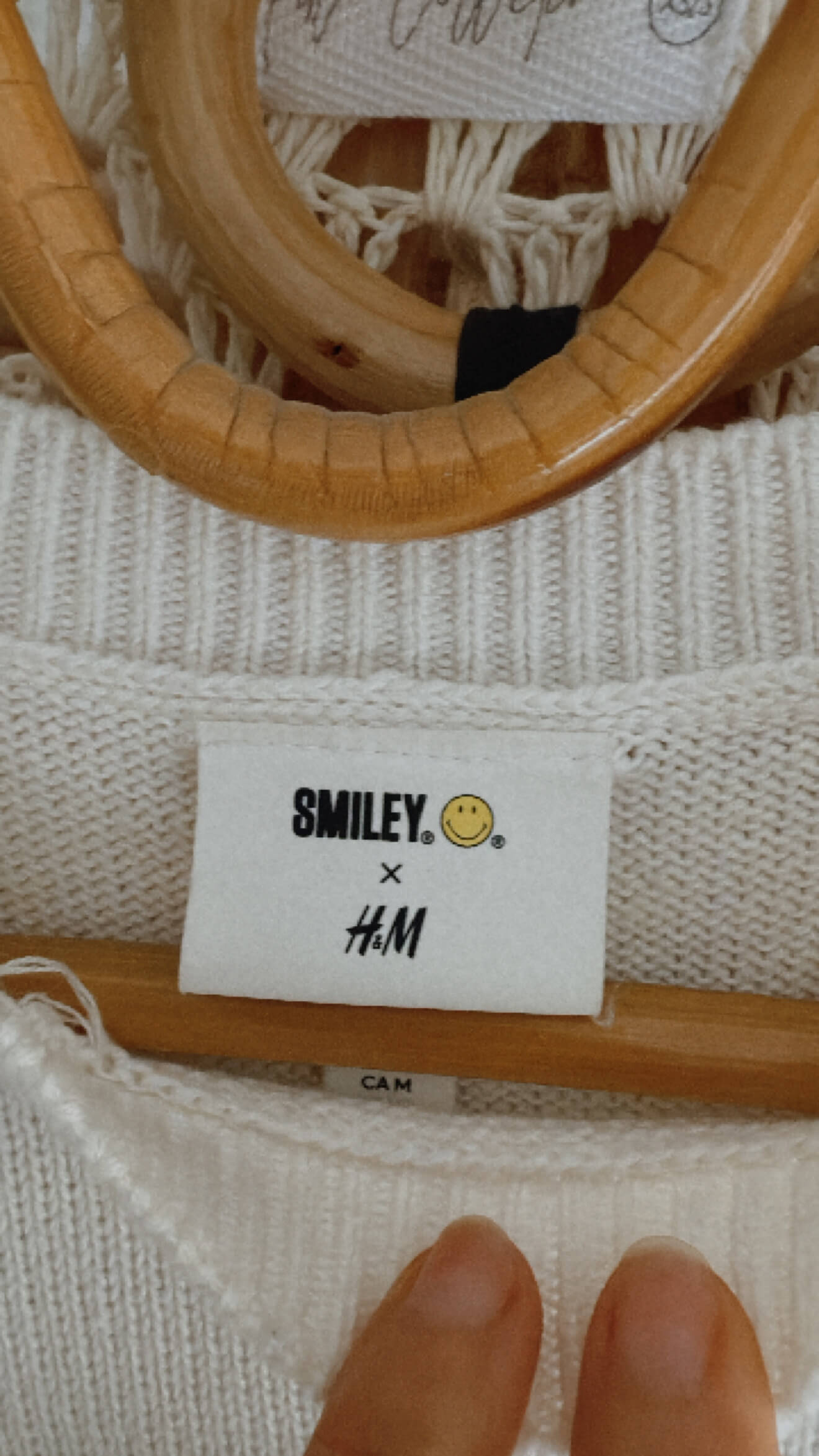 H&M X SMILEY VEST // MEDIUM