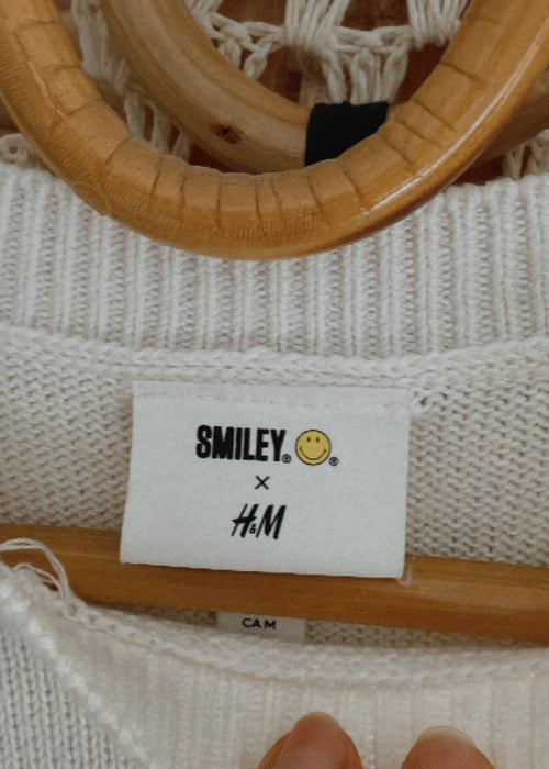 H&M X SMILEY VEST // MEDIUM