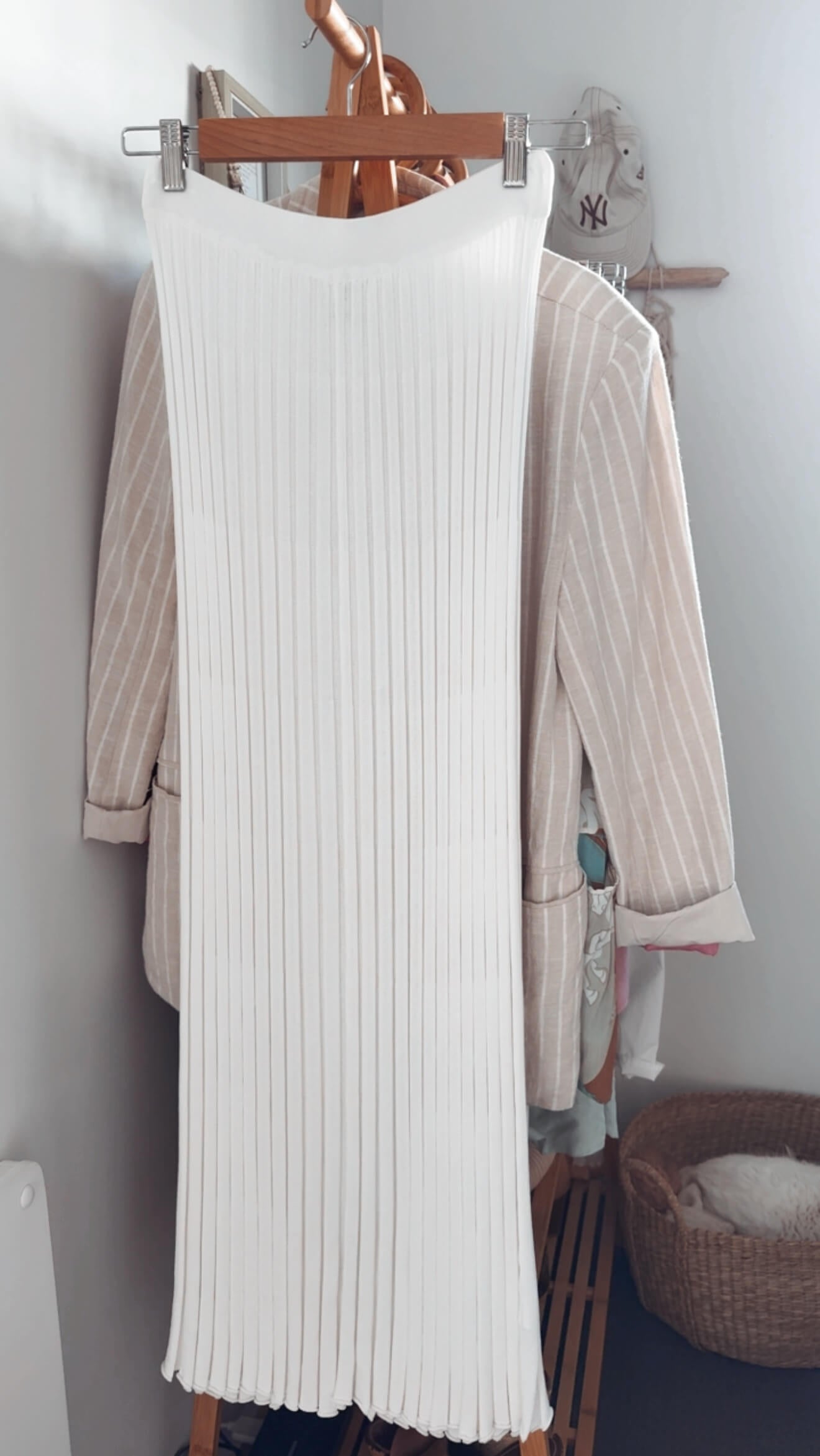 DISSH // Ollie Maxi Skirt // White // Medium