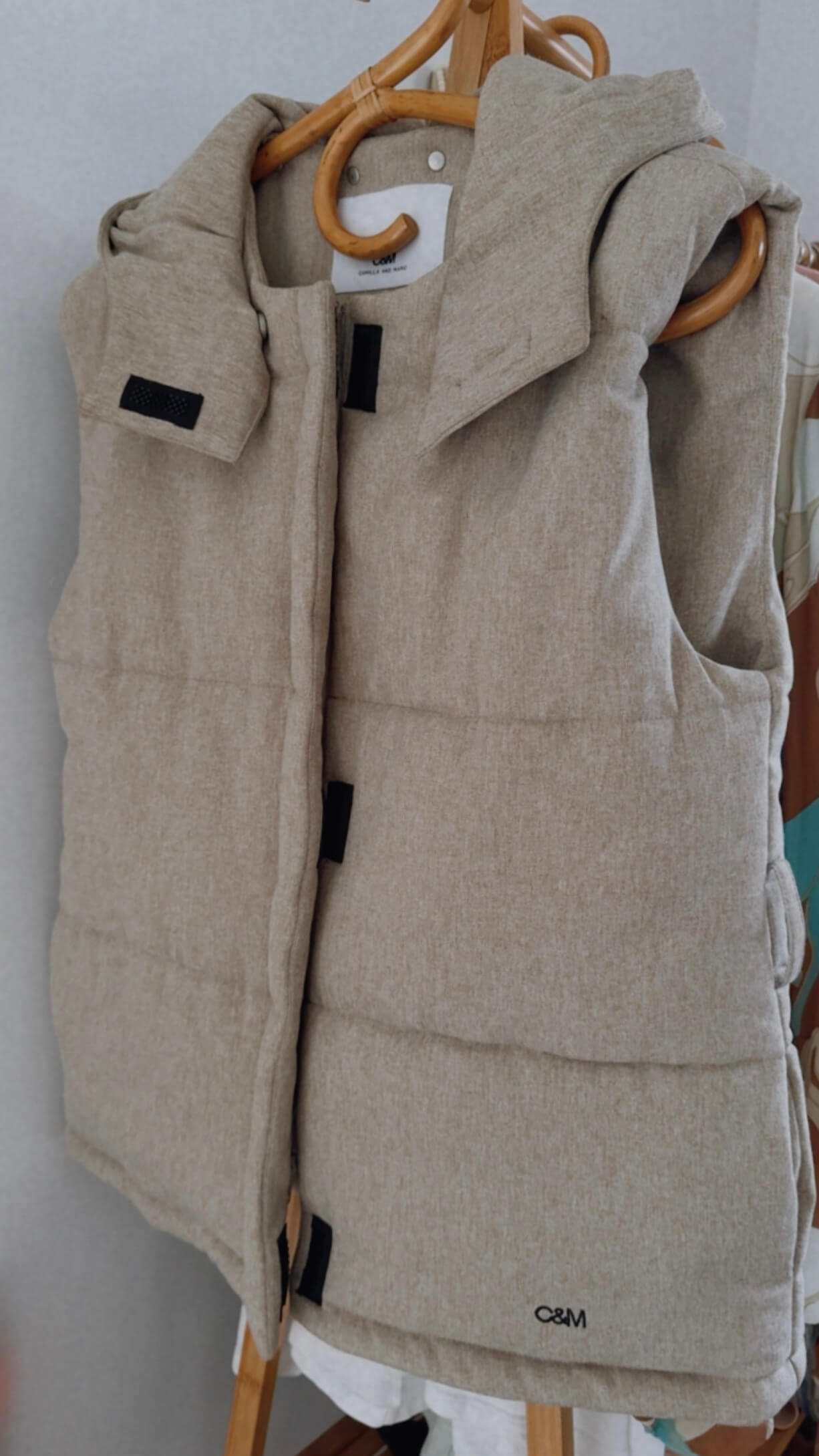 CAMILLA AND MARC // Dawn Puffer Vest // Beige // S/M