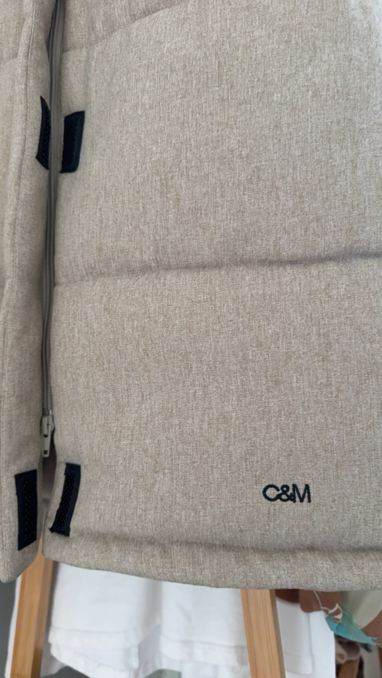 CAMILLA AND MARC // Dawn Puffer Vest // Beige // S/M