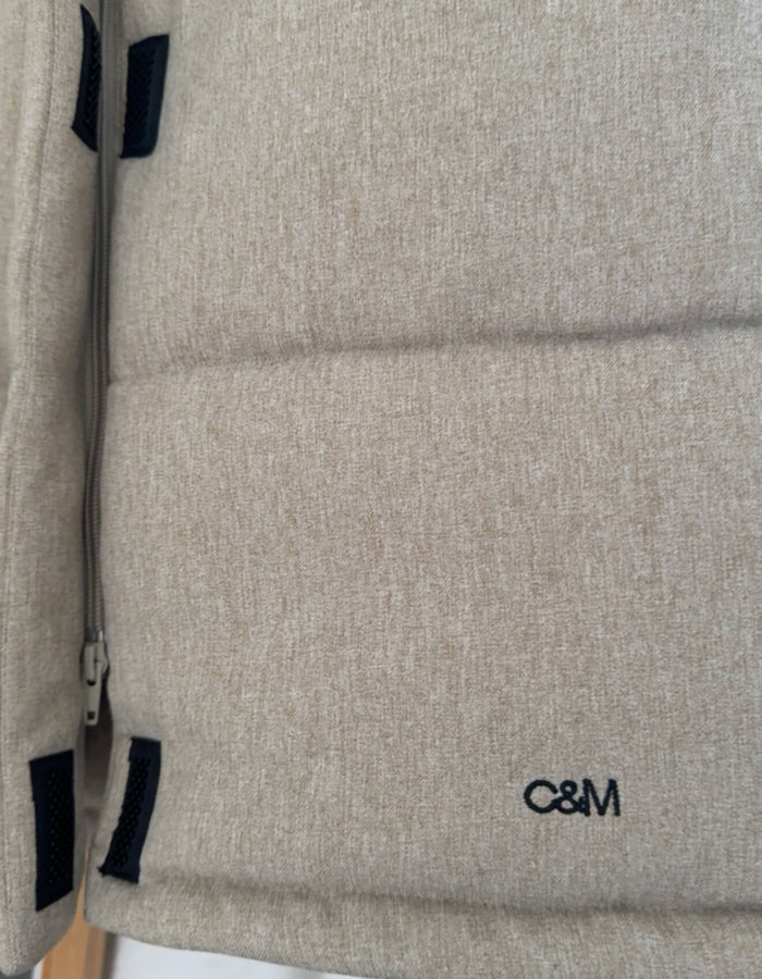 CAMILLA AND MARC // Dawn Puffer Vest // Beige // S/M