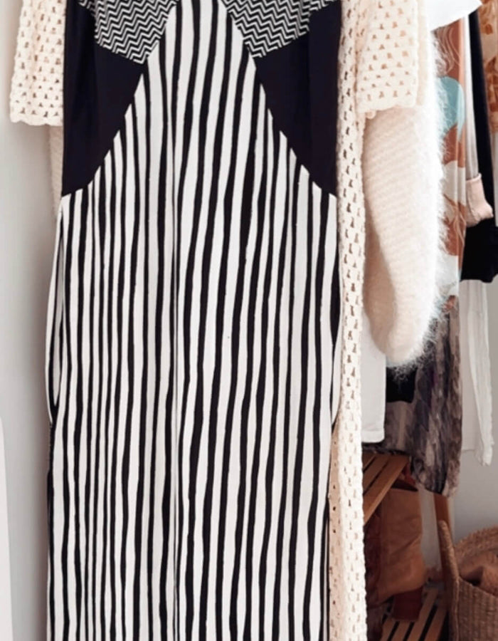 SASS & BIDE // Geometric Maxi Dress // Small