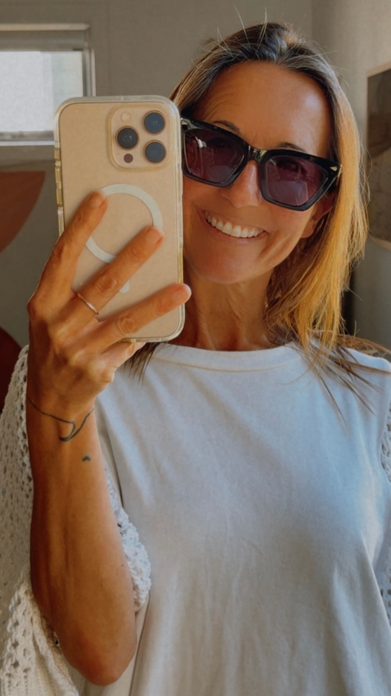 KAREN WALKER // Spellbound Sunglasses // Black