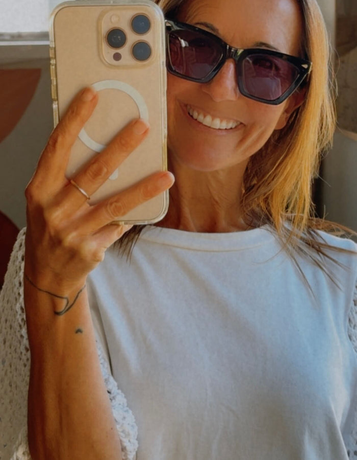 KAREN WALKER // Spellbound Sunglasses // Black