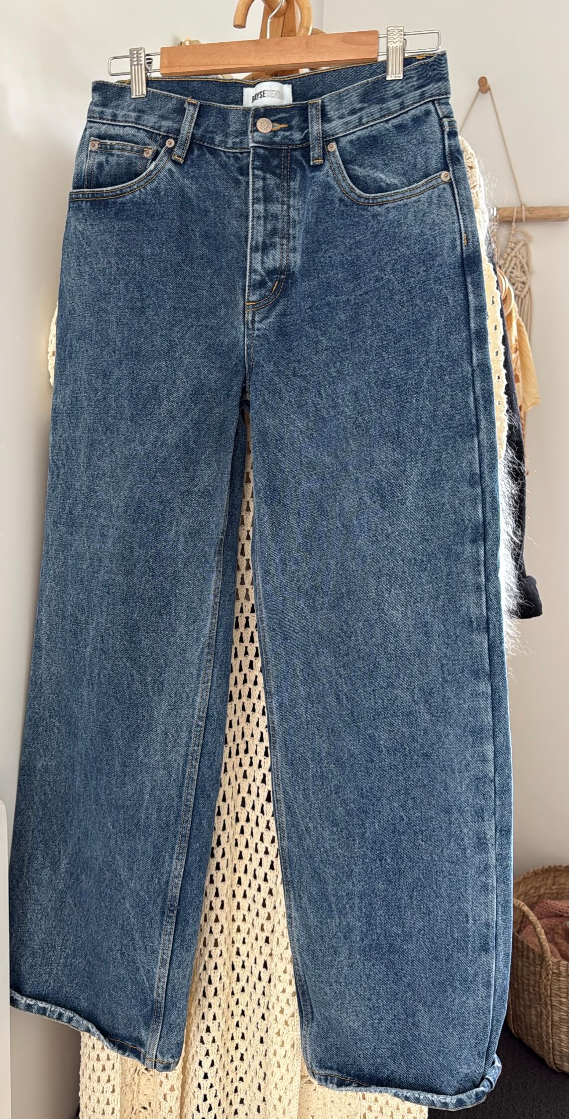 BAYSE // Perry Denim Jeans // Denver Blue // Size 7 - best fit NZ Size 10