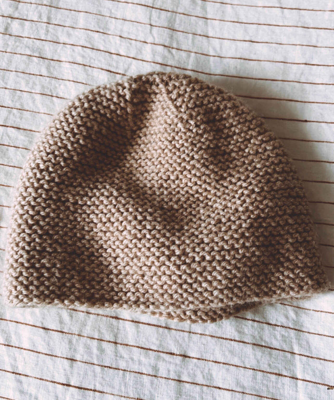 Pink Nude Beanie // Free Size