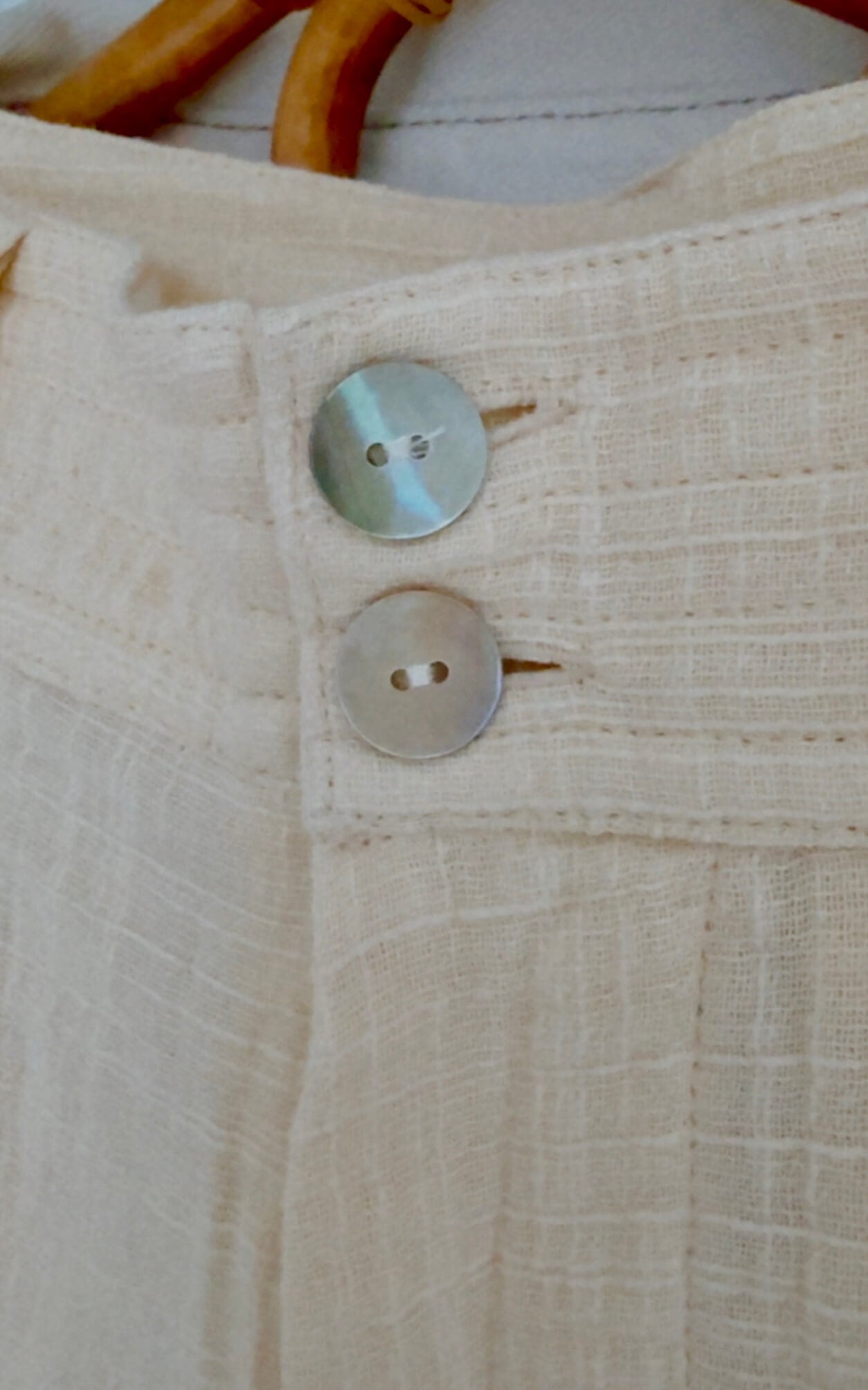 MAURIE & EVE // Palm Horizon Wide Legged Pant // Cream // BNWT // Size 8