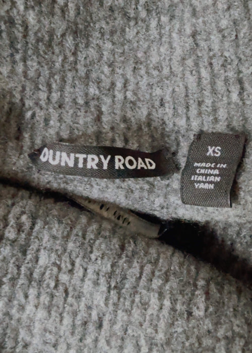 COUNTRY ROAD // OFF THE SHOULDER TANK // GREY MARLE WOOL/YAK // XS