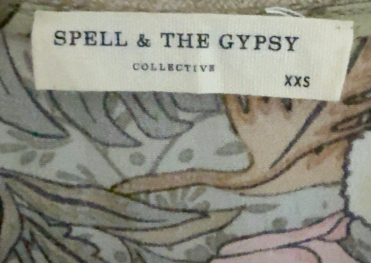 SPELL & THE GYPSY COLLECTIVE // Jungle Crop // Khaki // XXS