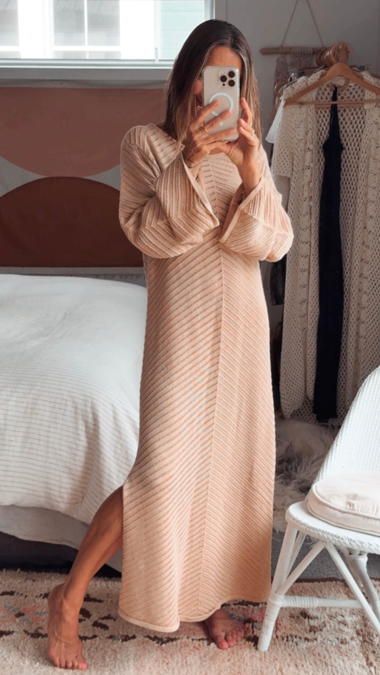 MAURIE AND EVE // Crochet Maxi Dress // Size 12