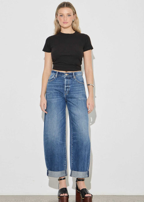 ROLLA'S // Gigi Barrel Jean // Paris Texas Turnup