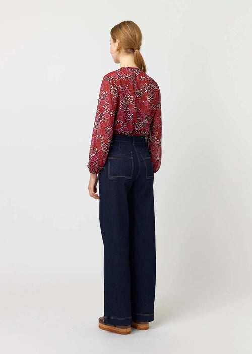 SYLVESTER // DENIM TROUSER / Dark Indigo // SIZE 8