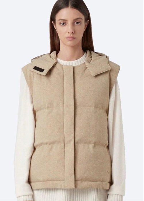 CAMILLA AND MARC // Dawn Puffer Vest // Beige // S/M