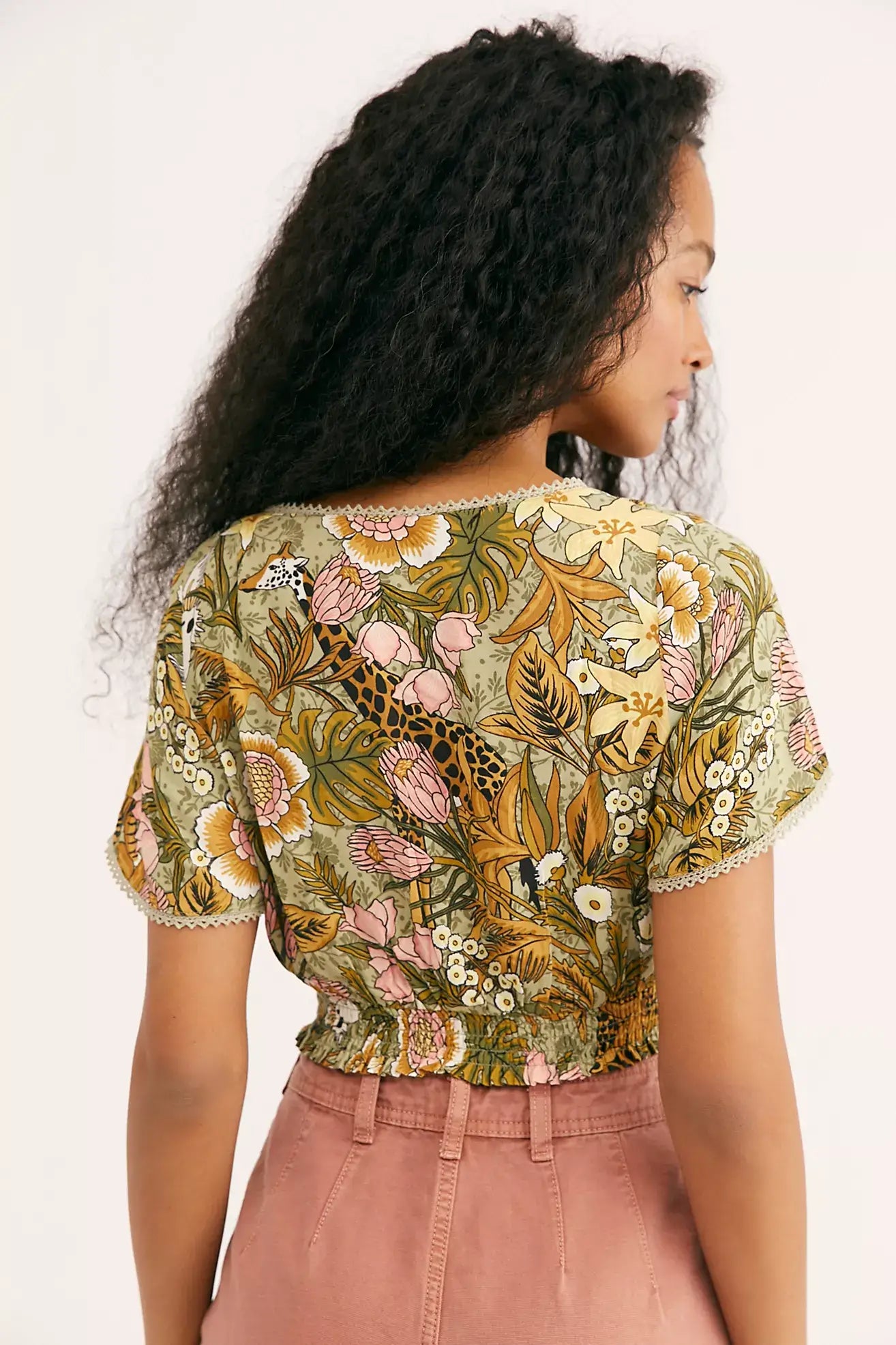 SPELL & THE GYPSY COLLECTIVE // Jungle Crop // Khaki // XXS