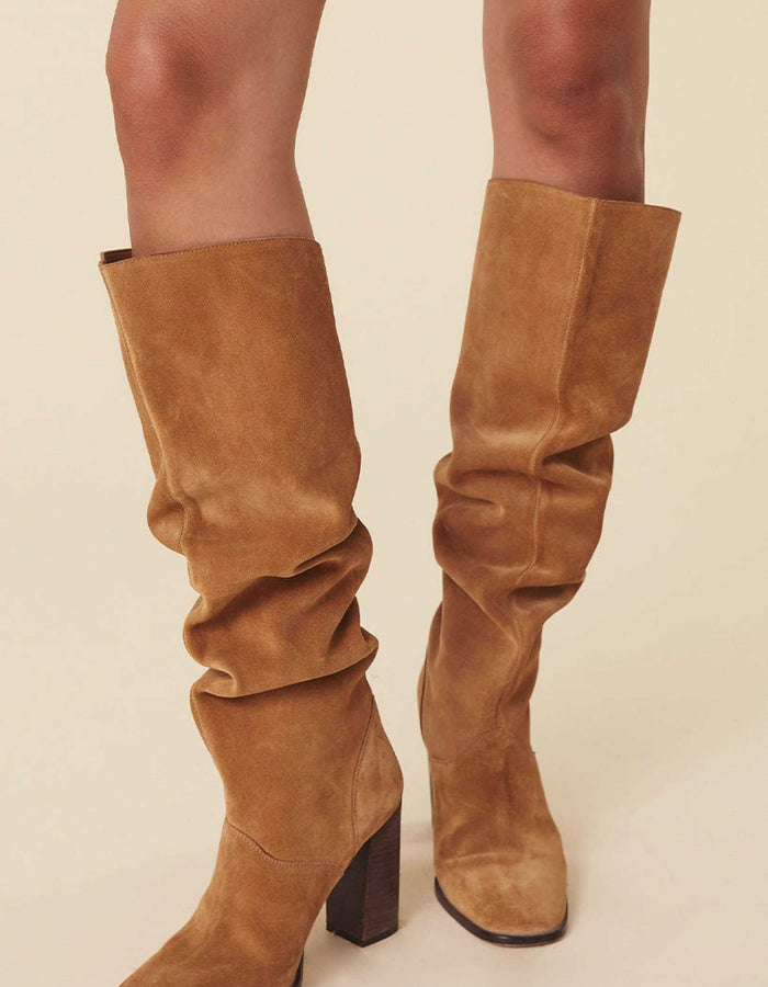 SPELL & THE GYPSY COLLECTIVE  // Cha Cha Slouch Boot - Tan  //  Size 38