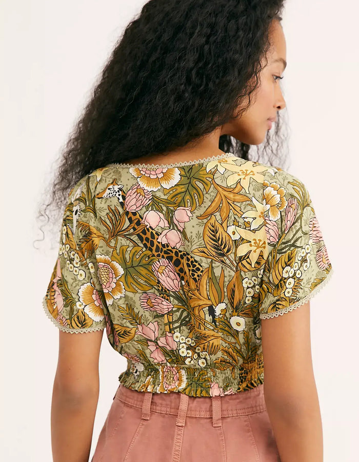 SPELL & THE GYPSY COLLECTIVE // Jungle Crop // Khaki // XXS