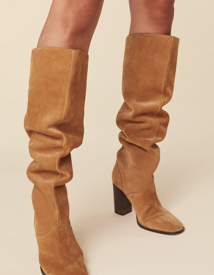 SPELL & THE GYPSY COLLECTIVE  // Cha Cha Slouch Boot - Tan  //  Size 38