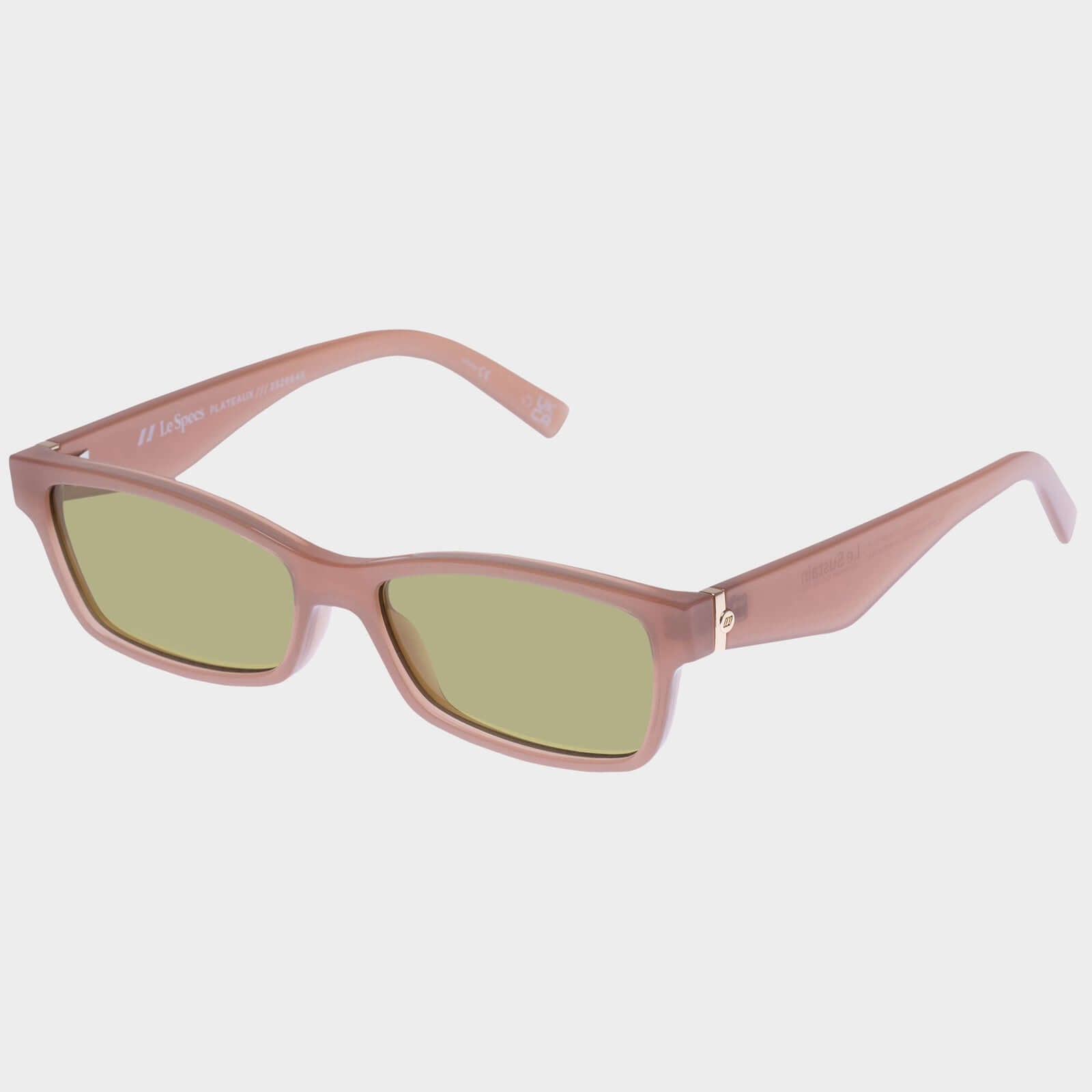 LE SPECS Plateau Sunglasses BNWT // Clay