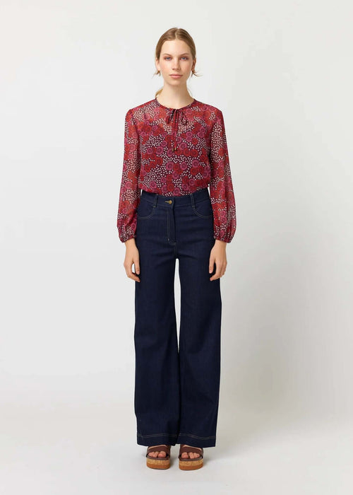 SYLVESTER // DENIM TROUSER / Dark Indigo // SIZE 8