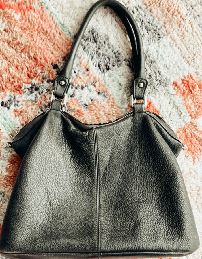 Cowskin Leather Bag by Campbell & Co.