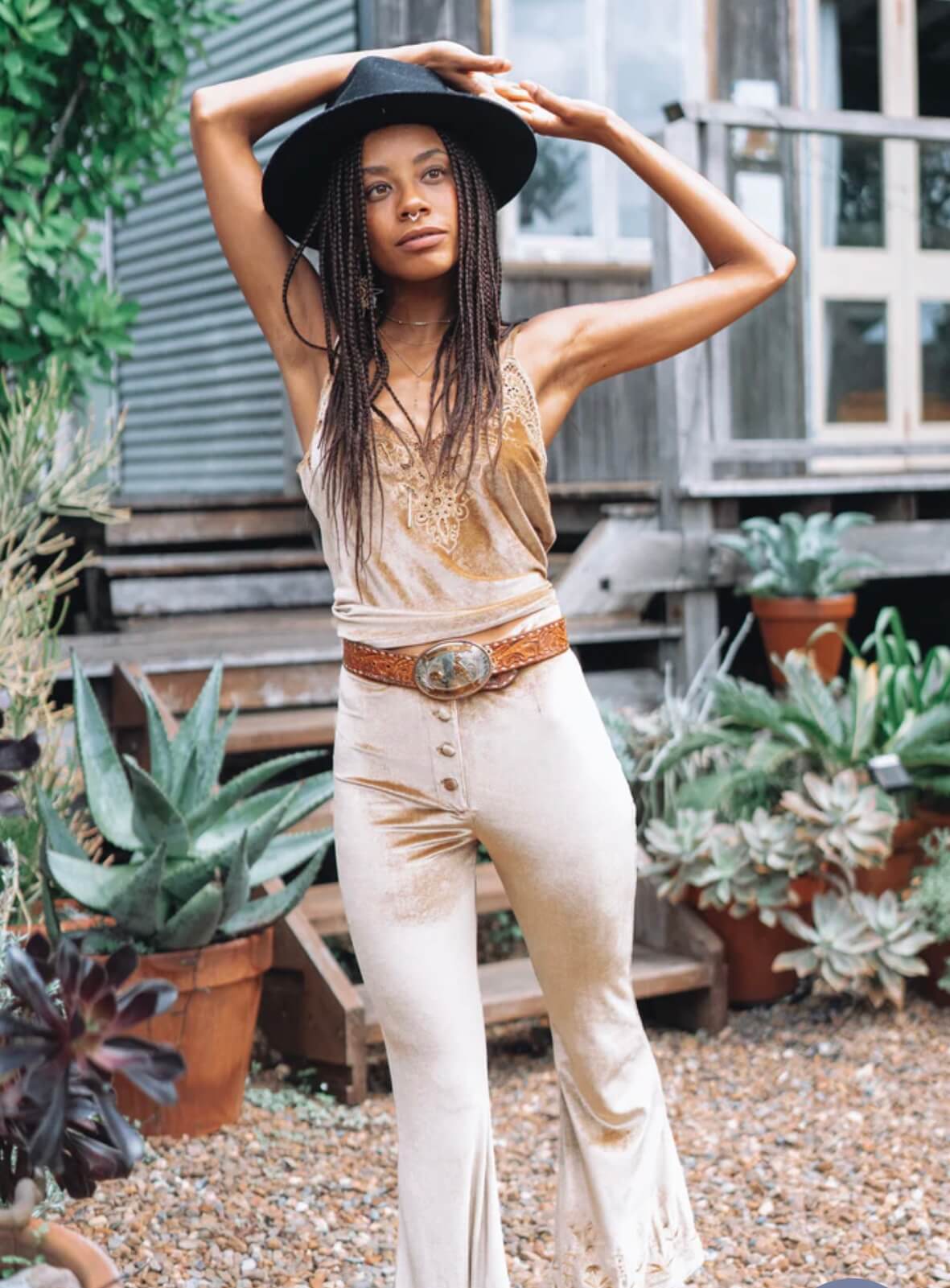 BAREFOOT BLONDE Hendrix Cami Top