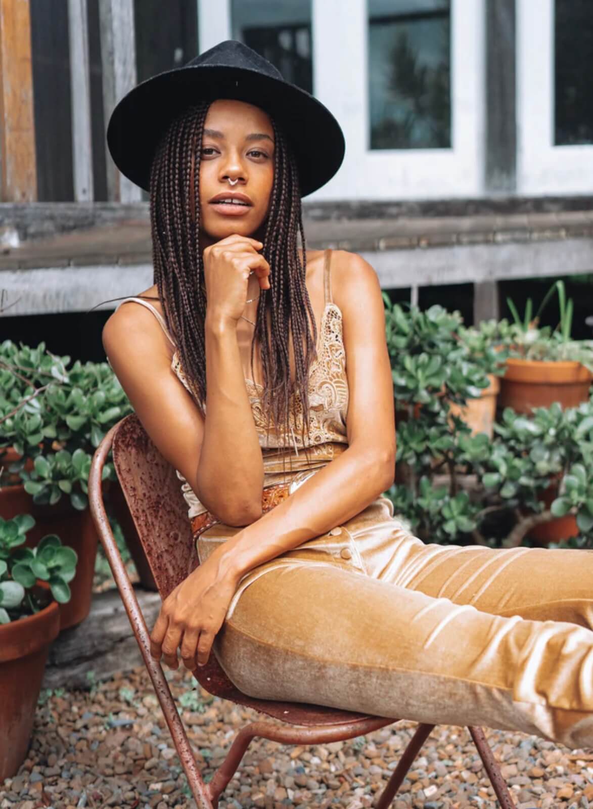 BAREFOOT BLONDE Hendrix Cami Top